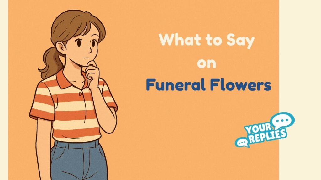What to Say on Funeral Flowers Sympathy Message Examples