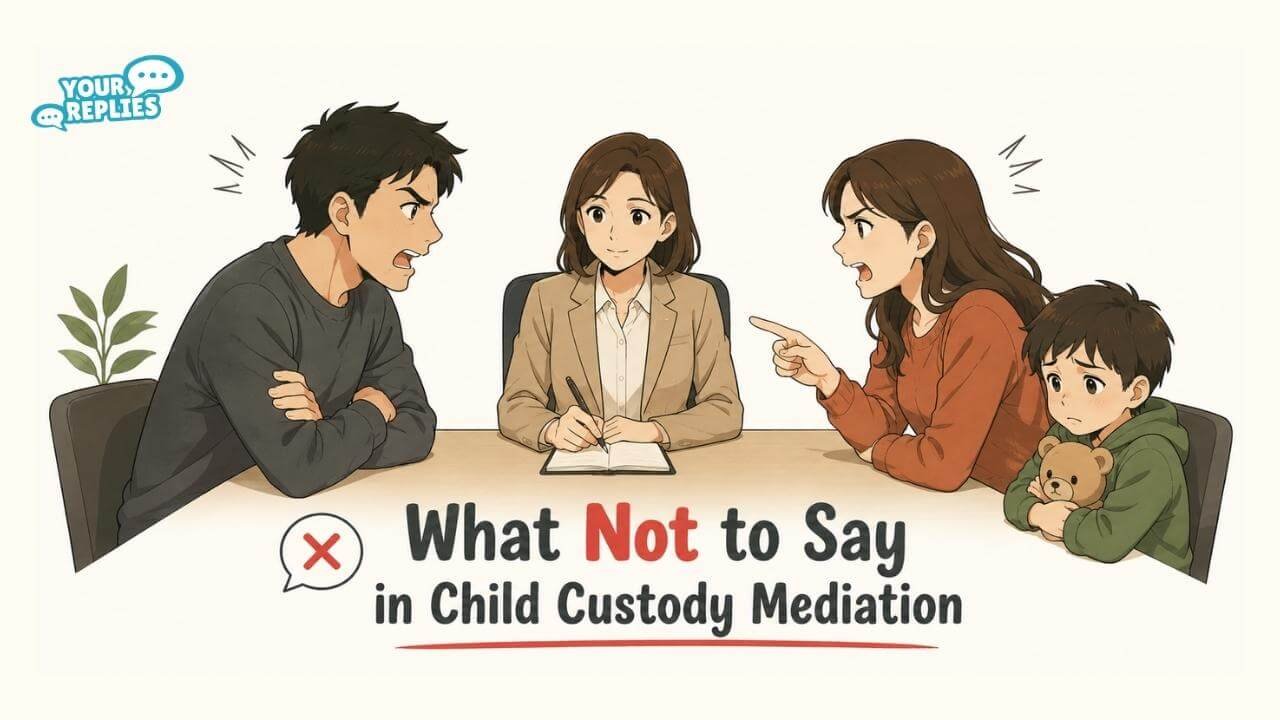 What Not to Say in Child Custody Mediation