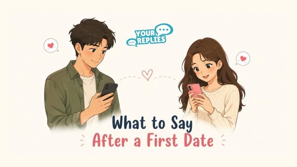What to Say After a First Date