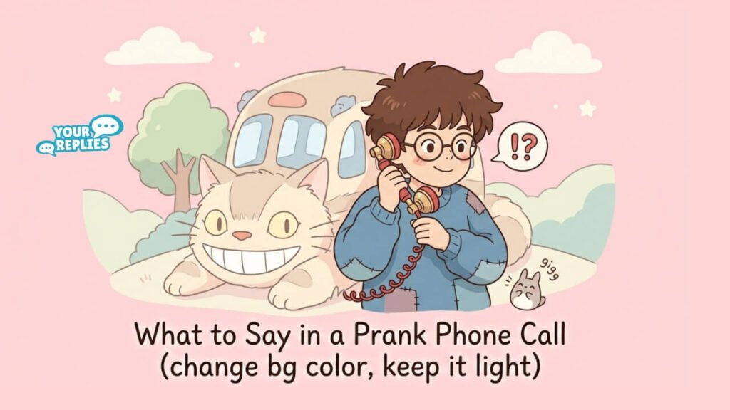 What to Say in a Prank Phone Call