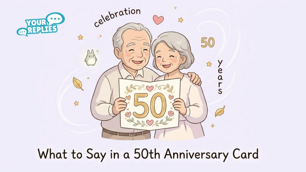 What to Say in a 50th Anniversary Card