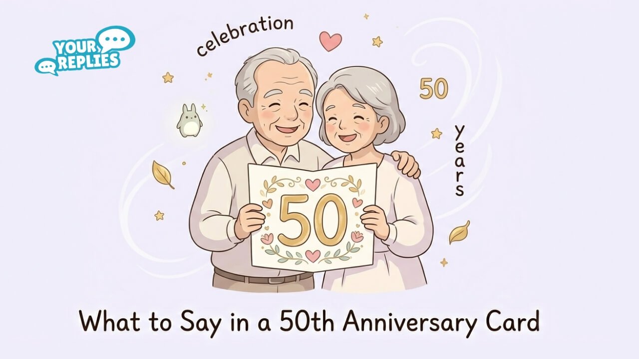 What to Say in a 50th Anniversary Card