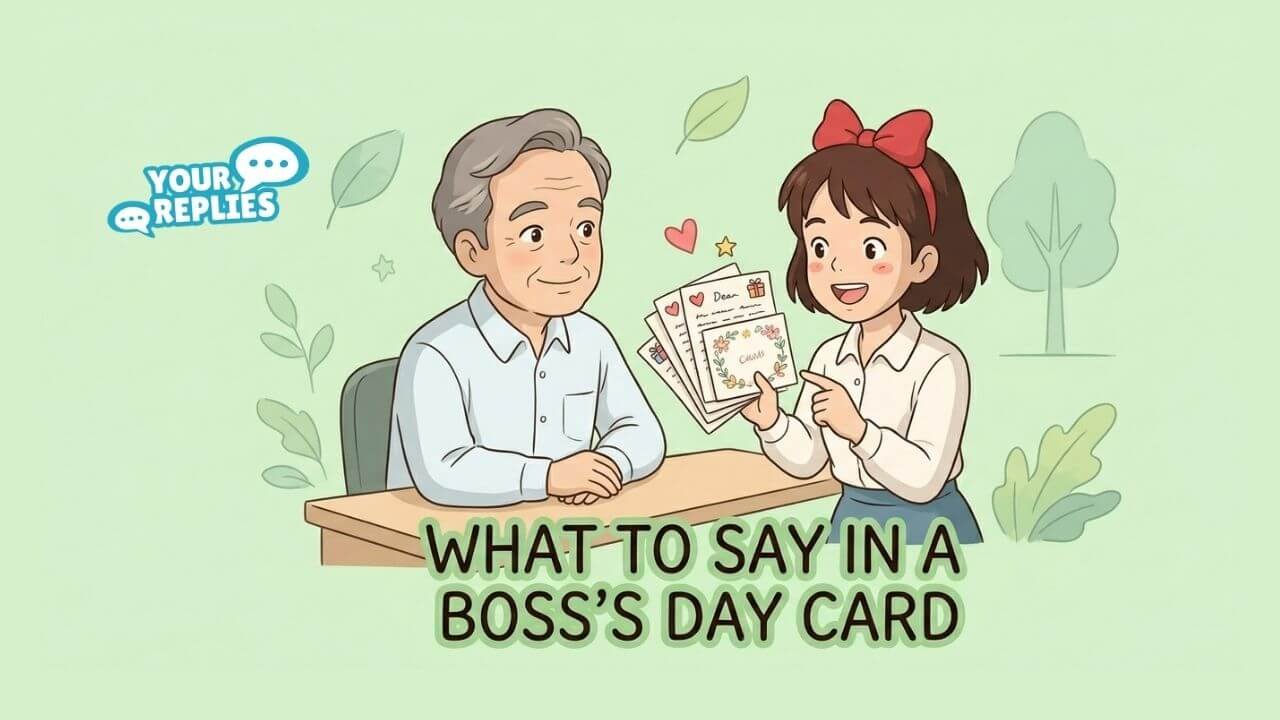 What to Write in a Boss Day Card