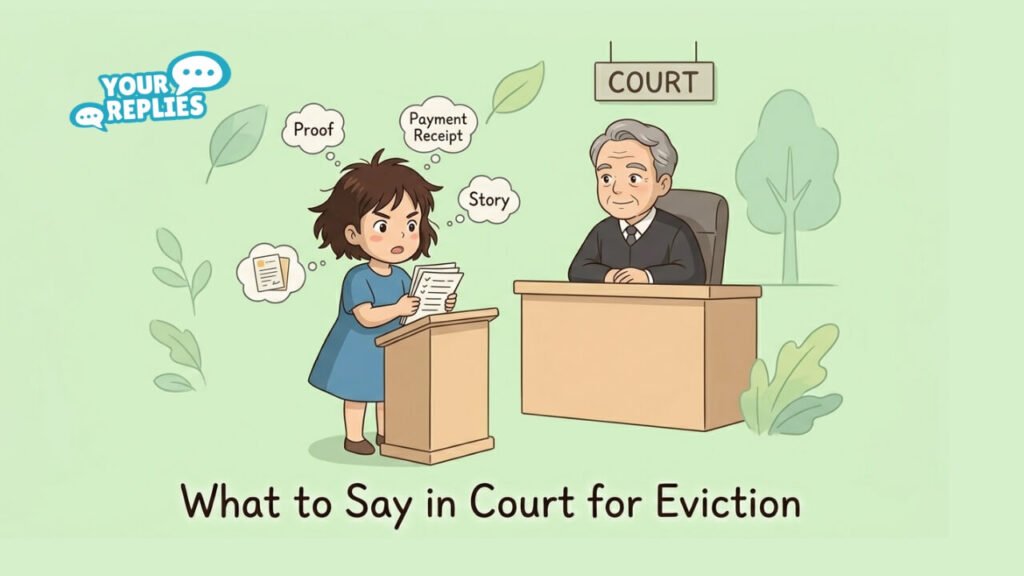 What to Say in Court for Eviction
