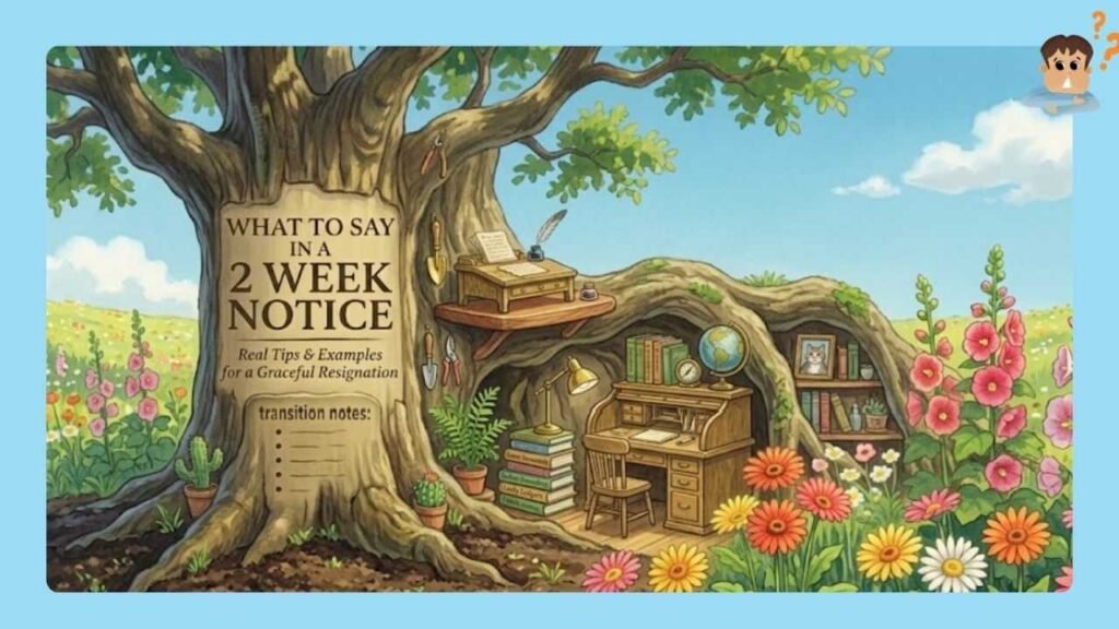 What to Say in a 2 Week Notice